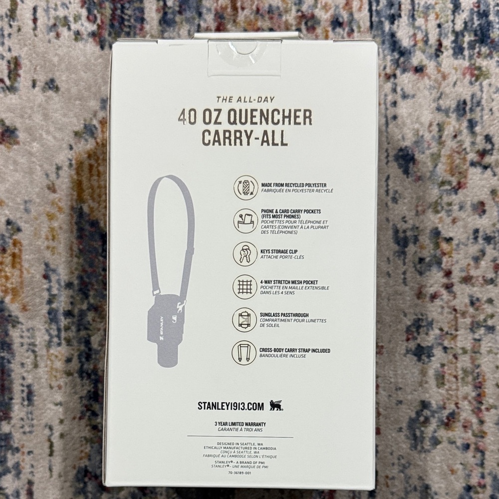 Stanley Quencher Carry-All in Bold Blue - Picture 2 of 4